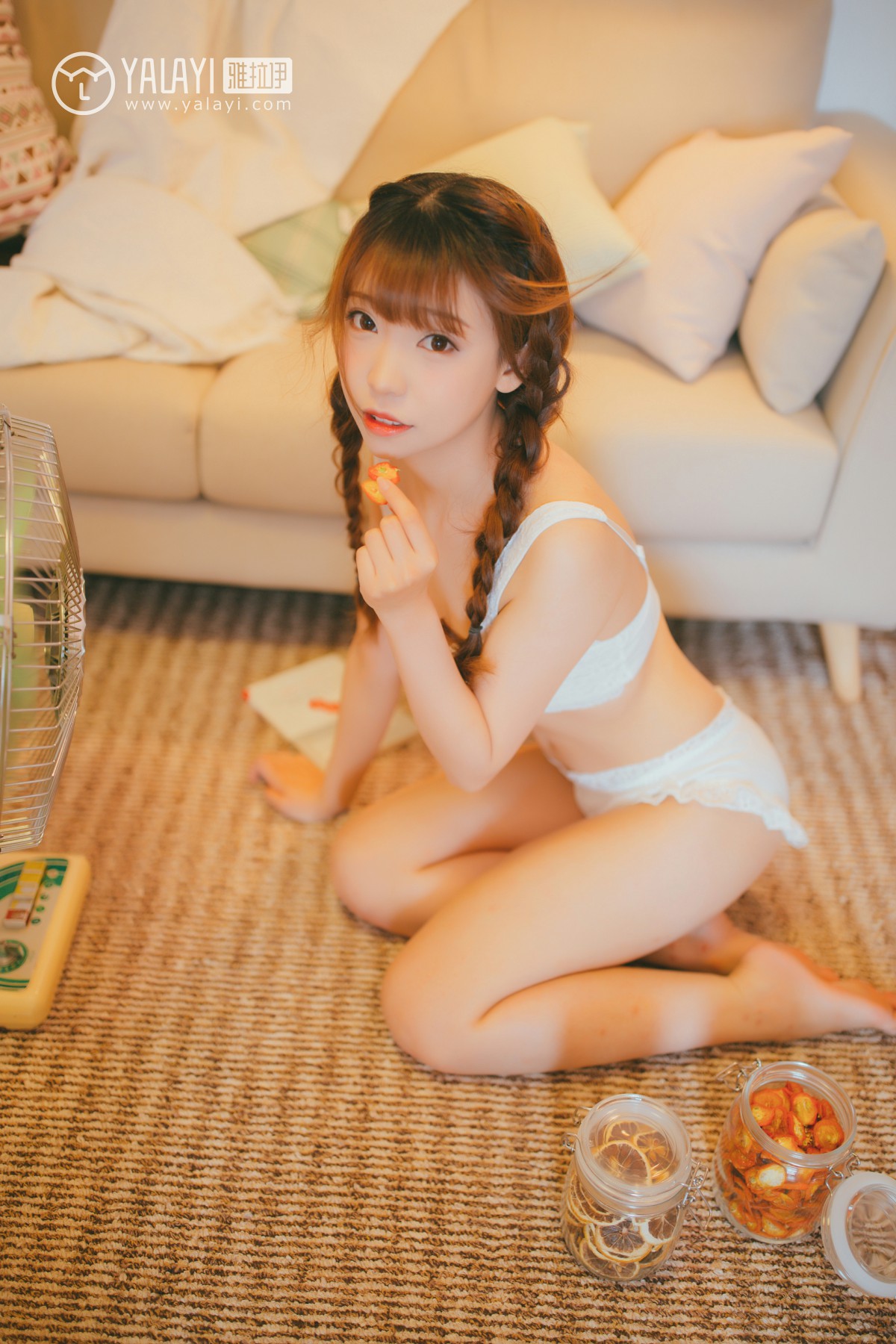 [YALAYI雅拉伊]2019.03.20 No.061 白色桔梗花 水花儿